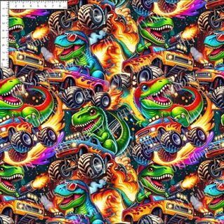 Dino monster trucks -93cm remnant