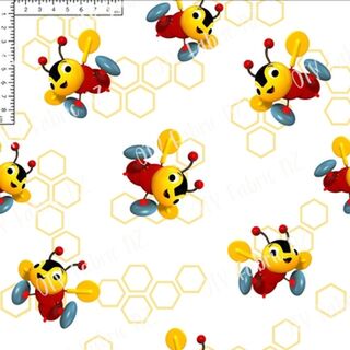 Buzzy bees white