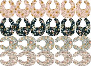 Girls floral Bib Rapport- exclusive