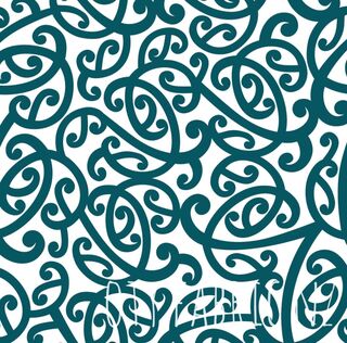 Petrol blue Koru - exclusive