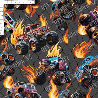 Flaming hotwheels