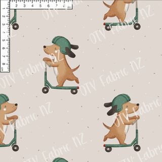 Skating sausage dog RC