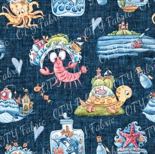 Linen sea creaturesRC