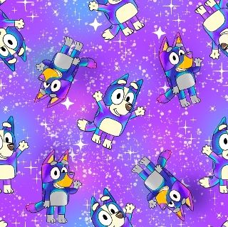 Purple galaxy dogs